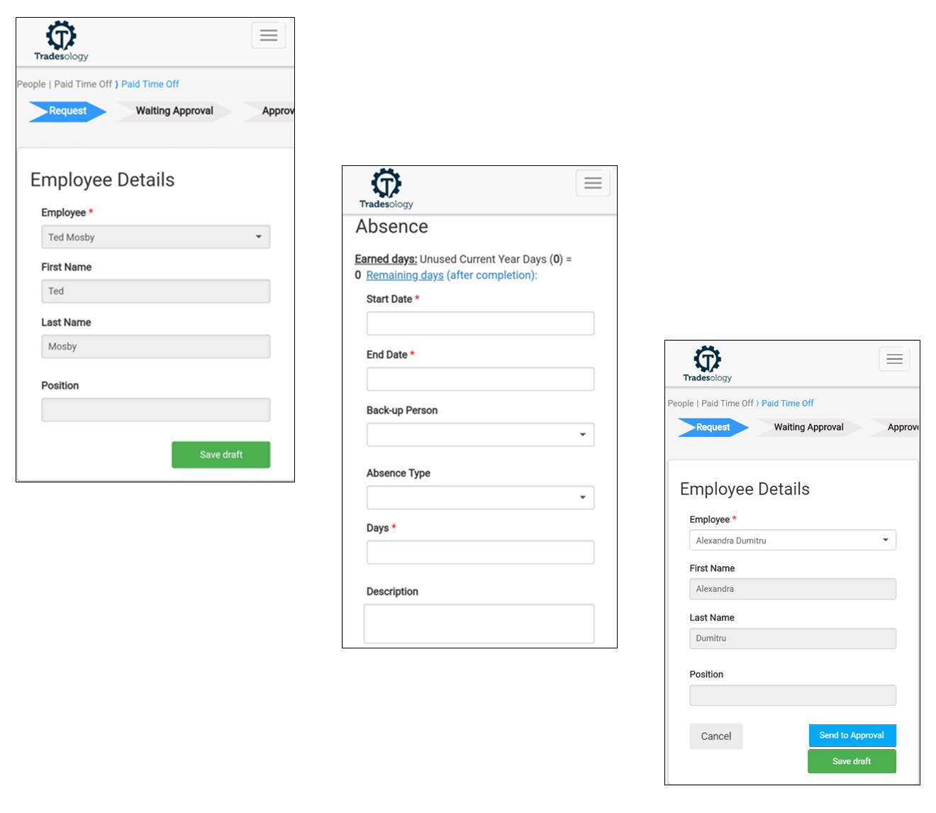 Vision Field Services mobile application